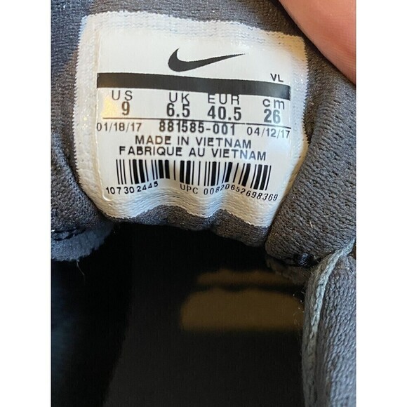 NIKE Downshifter 7 Lava Gray Pink Running Shoes 881585-001 Womens Size 9 - Picture 8 of 9